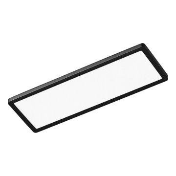 Osram - LED reguliuojamas vonios kambario lubų šviestuvas PLANON EASYFIX LED/24W/230V 2600-6000K 20x58 cm IP54 juoda + nuotolinis valdiklis