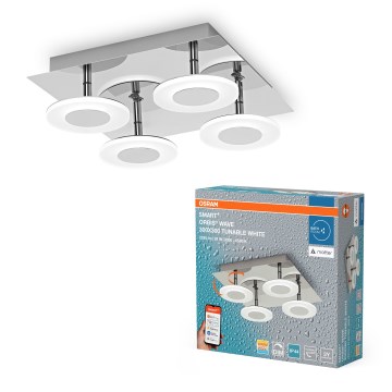 Osram - LED reguliuojamas vonios kambario lubų šviestuvas SMART+ WAVE LED/24W/230V 3000-6500K IP44 Wi-Fi
