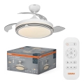 Osram - LED reguliuojamo ryškumo lubinis šviestuvas su ventiliatoriumi LEVECHE LED/36W/230V 3000/4000/6500K + nuotolinis valdymas