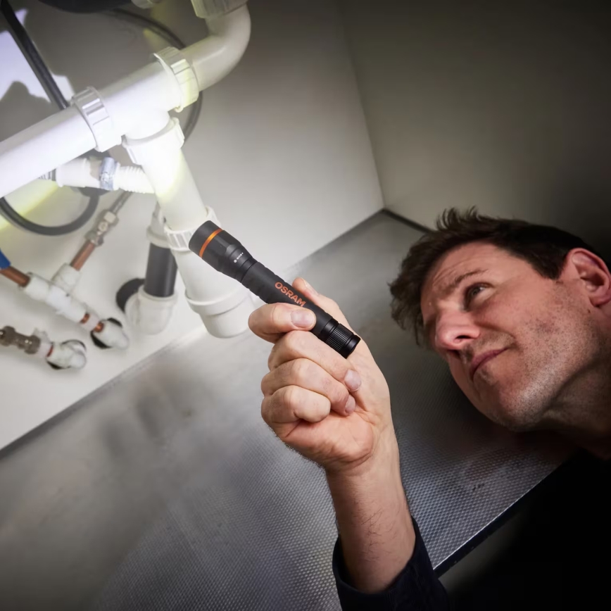 Osram - reguliuojamas LED žibintuvėlis LEDINSPECT TORCH 350 ESSENTIAL LED/4W/2xAAA IP44