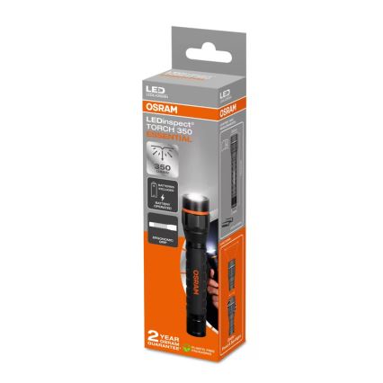 Osram - reguliuojamas LED žibintuvėlis LEDINSPECT TORCH 350 ESSENTIAL LED/4W/2xAAA IP44