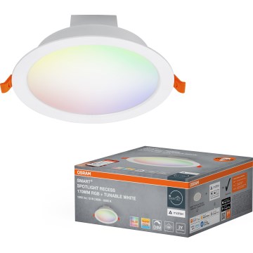 Osram - LED RGB dimeriuojamas įleidžiamas šviestuvas SMART+ DOWNLIGHT LED/12W/230V 3000-6500K Wi-Fi