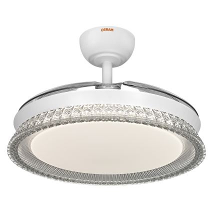 Osram - LED RGB reguliuojamas lubinis šviestuvas su ventiliatoriumi CIERZO LED/35W/230V 3000-6500K + nuotolinis valdymas