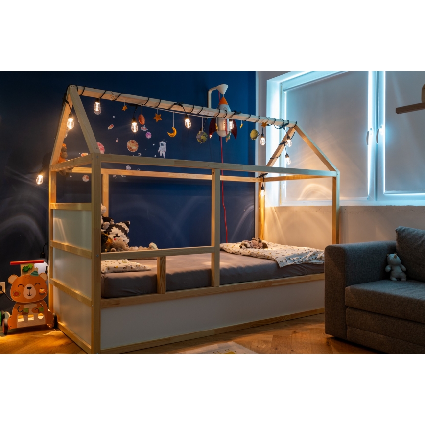 Osram - LED RGB reguliuojama lauko girlianda SMART+ STRING 12xLED/230V 7,47m IP44 Wi-Fi