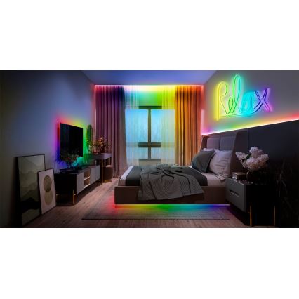 Osram - LED RGB reguliuojama juosta SMART+ MAGIC 3m LED/22W/230V Wi-Fi + nuotolinio valdymo pultelis