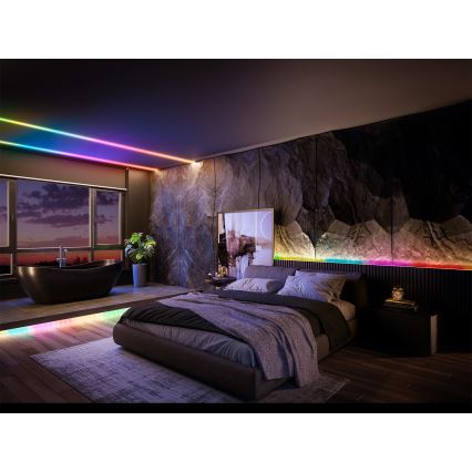 Osram - LED RGB reguliuojama juosta SMART+ MAGIC 3m LED/22W/230V Wi-Fi + nuotolinio valdymo pultelis