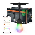 Osram - LED RGB reguliuojama lauko girlianda SMART+ STRING 12xLED/230V 7,47m IP44 Wi-Fi