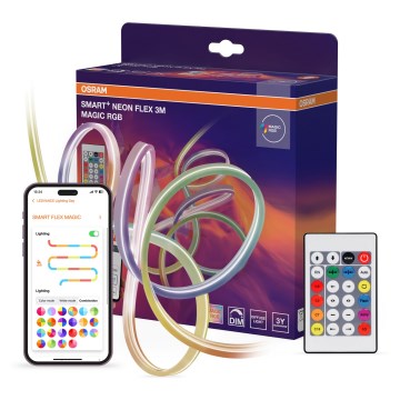 Osram - LED RGB reguliuojama lauko juosta SMART+ MAGIC 3m LED/15W/230V IP44 Wi-Fi+ nuotolinis valdymas