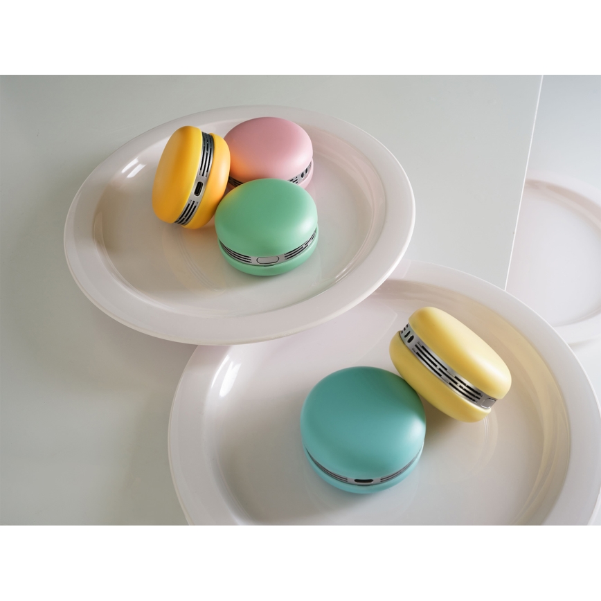 Osram - Reguliuojamo ryškumo RGB LED garsiakalbis SMART+ MACARON LED/1,75W/3,7V 450 mAh oranžinė