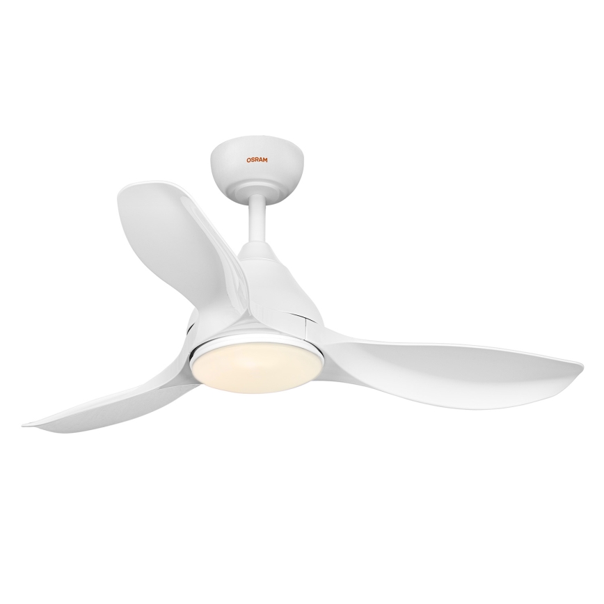 Osram - LED RGB reguliuojamas lubinis ventiliatorius NORDES LED/18W/230V 3000-6500K + su nuotoliniu valdymu