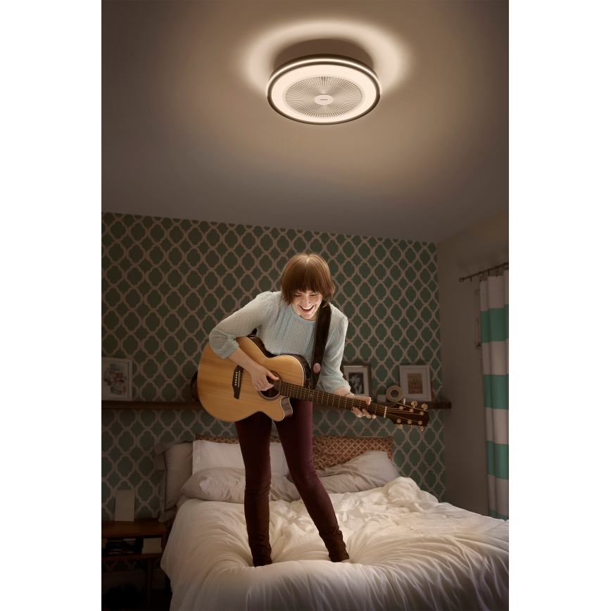 Osram - LED dimeriuojamas lubinis šviestuvas su ventiliatoriumi MURLAN LED/26W/230V 3000-6500K + nuotolinis valdymas