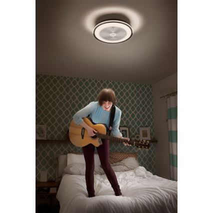 Osram - LED dimeriuojamas lubinis šviestuvas su ventiliatoriumi MURLAN LED/26W/230V 3000-6500K + nuotolinis valdymas