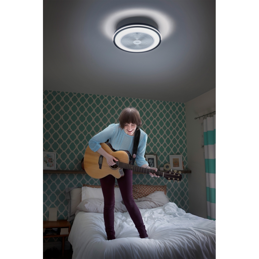 Osram - LED dimeriuojamas lubinis šviestuvas su ventiliatoriumi MURLAN LED/26W/230V 3000-6500K + nuotolinis valdymas
