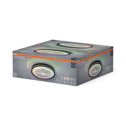 Osram - LED dimeriuojamas lubinis šviestuvas su ventiliatoriumi MURLAN LED/26W/230V 3000-6500K + nuotolinis valdymas