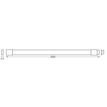 Osram - LED RGB+TW dimeriuojama lauko juosta SMART+ FLEX 3m LED/12,5W/230V 2700-6500K IP44 Wi-Fi