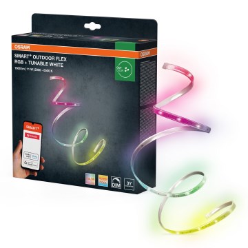 Osram - LED RGB+TW dimeriuojama lauko juosta SMART+ FLEX 5m LED/11W/230V 2000-6500K IP65