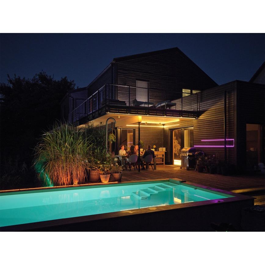 Osram - LED RGB+TW dimeriuojama lauko juosta SMART+ FLEX 5m LED/11W/230V 2000-6500K IP65