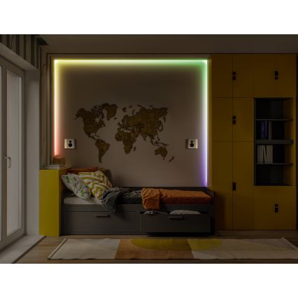 Osram - LED RGBW dimeriuojama juosta FLEX 3m LED/10W/230V + nuotolinis valdymas