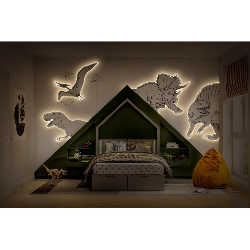 Osram - LED RGBW dimeriuojama juosta FLEX 5m LED/10W/230V + nuotolinis valdymas