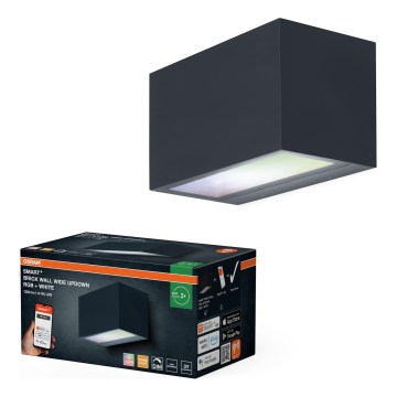 Osram - LED RGBW Dimeriuojamas lauko sieninis šviestuvas SMART+ BRICK LED/14W/230V IP44 Wi-Fi