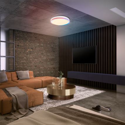 Osram - LED RGBW reguliuojamas lubų šviestuvas SMART+ MAGIC LED/38W/230V skersmuo 49 cm balta 2700-6500K Wi-Fi