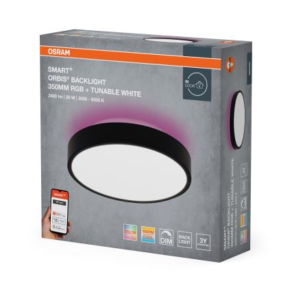 Osram - LED RGBW dimeriuojamas lubinis šviestuvas SMART+ ORBIS LED/28W/230V Ø 35 cm 2700-6500K Wi-Fi