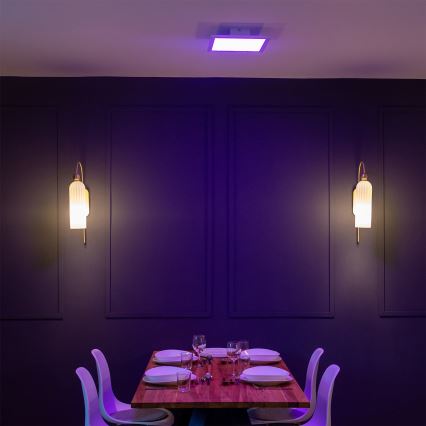Osram - dimeriuojamas LED RGBW lubinis šviestuvas SMART+ PLANON LED/20W/230V 30x30 cm