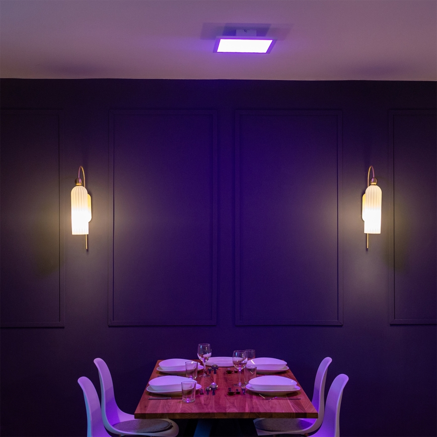 Osram - dimeriuojamas LED RGBW lubinis šviestuvas SMART+ PLANON LED/20W/230V 30x30 cm