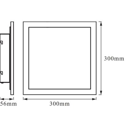 Osram - dimeriuojamas LED RGBW lubinis šviestuvas SMART+ PLANON LED/20W/230V 30x30 cm