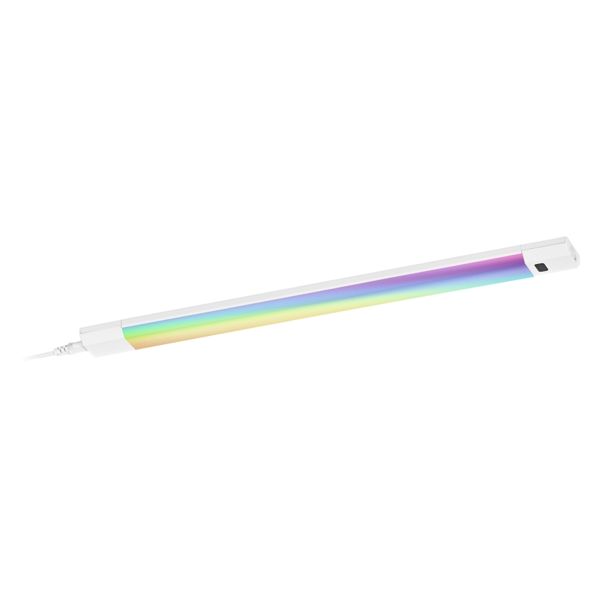 Osram - LED RGBW reguliuojamas po spintelės šviestuvas su judesio jutikliu LINEAR EDGE LED/8W/230V 50 cm baltas + nuotolinio valdymo pultas
