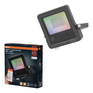 Osram - LED RGBW dimeriuojamas prožektorius SMART+ FLOODLIGHT LED/20W/230V IP65 Wi-Fi