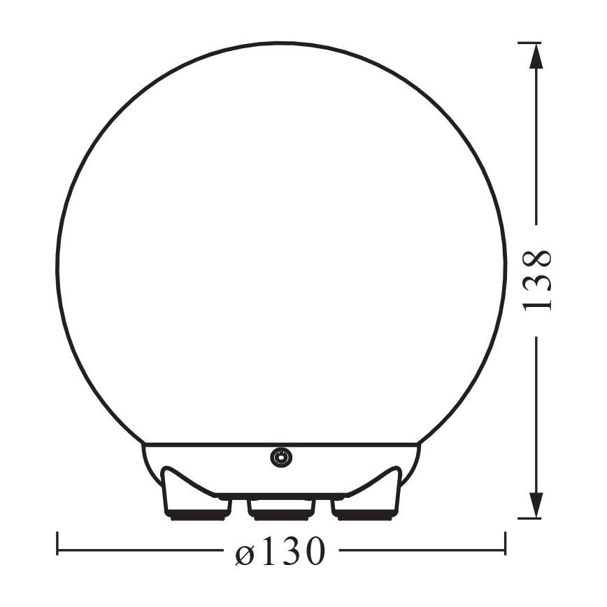 Ledvance - LED RGBW reguliuojama stalinė lempa SMART+ MAGIC LED/2,5W/5V 2200-6500K Wi-Fi balta