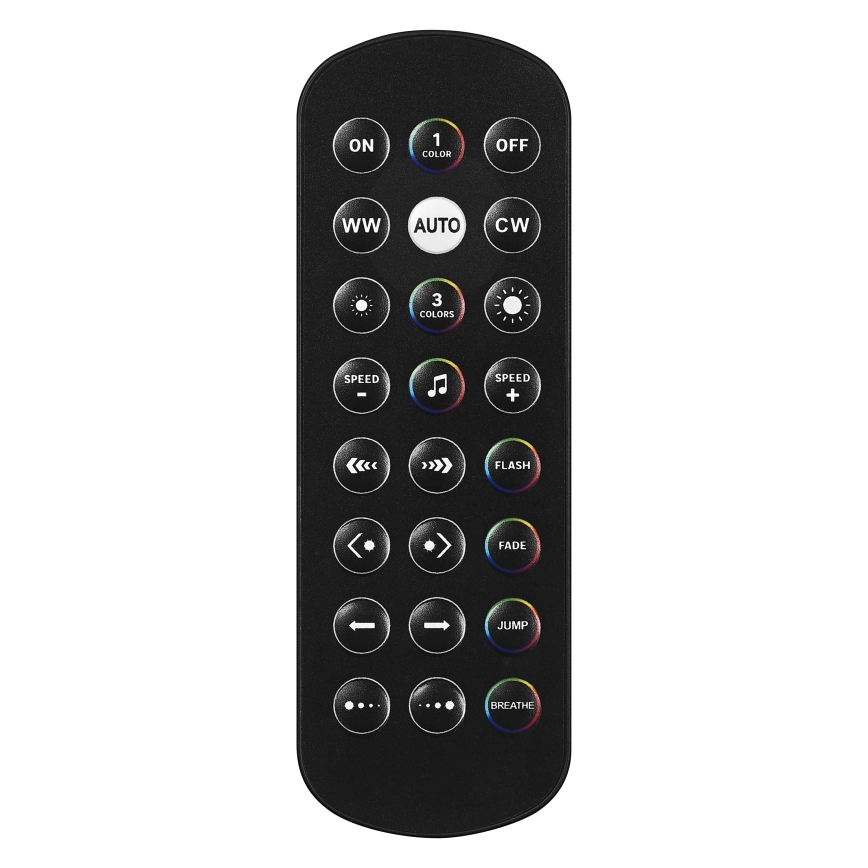 Osram - LED RGBW reguliuojamas stalinis šviestuvas SMART+ MAGIC LED/7,5W/230V 2700-6500K juodas Wi-Fi + nuotolinis pultas