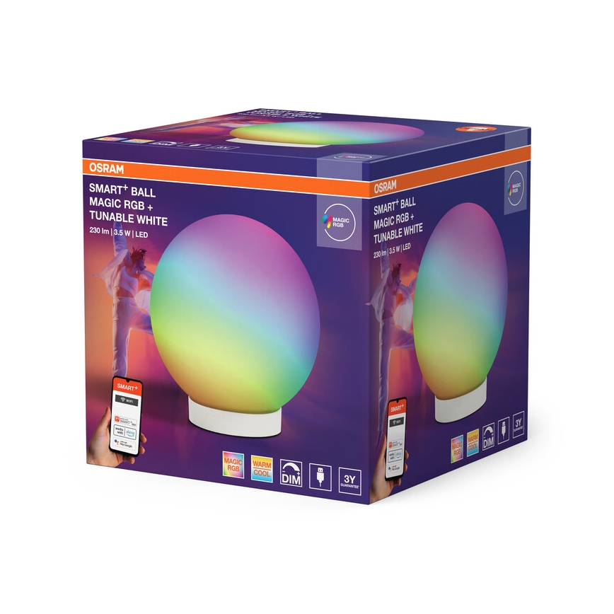 Osram - LED RGBW reguliuojamas stalinis šviestuvas SMART+ MAGIC LED/3,5W/5V 2200-6500K Wi-Fi