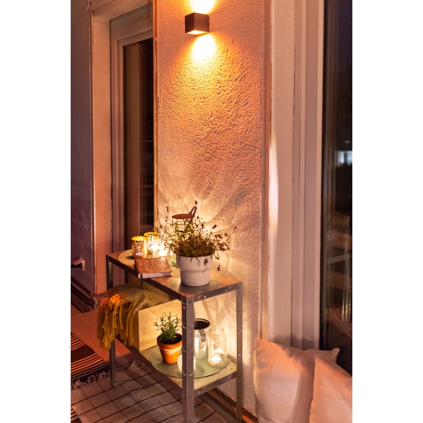 Osram - LED RGBW reguliuojamas lauko sieninis šviestuvas SMART+ BRICK LED/14W/230V IP44 Wi-Fi
