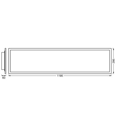 Osram - LED RGBW Dimeriuojamas lubų šviestuvas SMART+ MAGIC LED/36W/230V 2700-6500K Wi‑Fi + nuotolinis valdymas