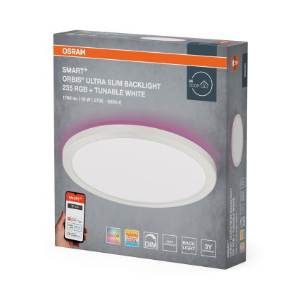 Osram - LED RGBW dimeriuojamas lubinis šviestuvas SMART+ ORBIS LED/19W/230V 2700-6500K Wi-Fi