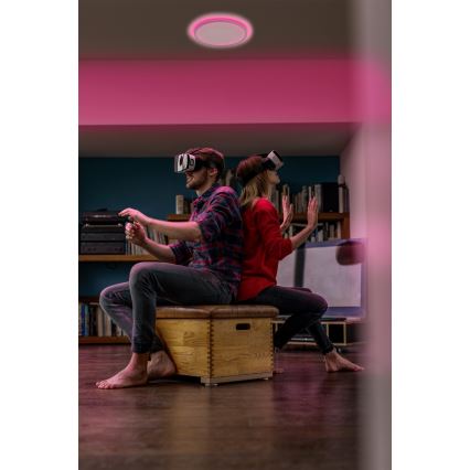 Osram - RGBW LED reguliuojamo ryškumo lubinis šviestuvas SMART+ ORBIS LED/19W/230V skersm. 23,5 cm 2700-6500K Wi-Fi