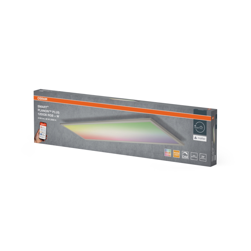 Osram - LED RGBW reguliuojamo ryškumo lubų šviestuvas SMART+ PLANON LED/36W/230V 120x30 cm Wi-Fi
