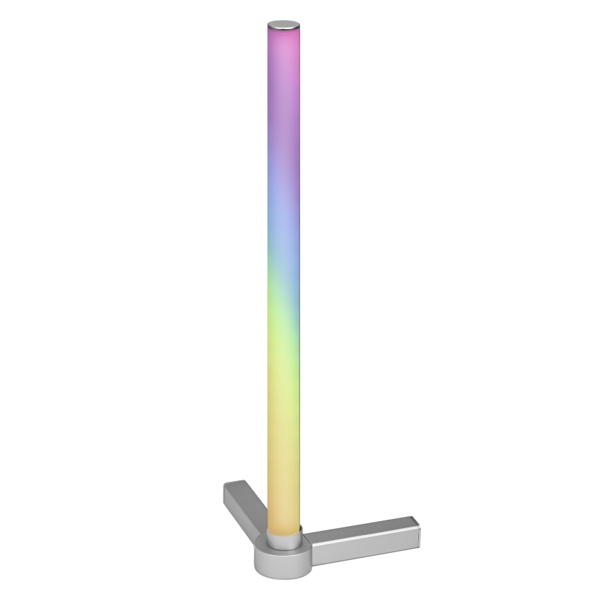 Osram - LED RGBW reguliuojama stalinė lempa SMART+ MAGIC LED/7,5W/230V 2700-6500K sidabrinė Wi-Fi + nuotolinio valdymo pultas