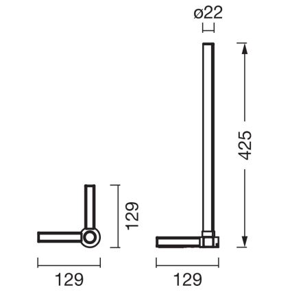 Osram - LED RGBW reguliuojama stalinė lempa SMART+ MAGIC LED/7,5W/230V 2700-6500K sidabrinė Wi-Fi + nuotolinio valdymo pultas