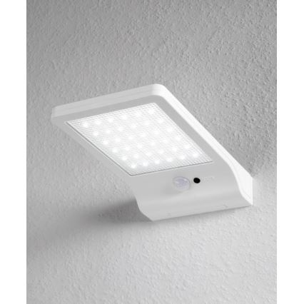 Osram - LED saulės sieninis šviestuvas su judesio jutikliu DOORLED LED/3W/3,3V 2000 mAh IP44 balta