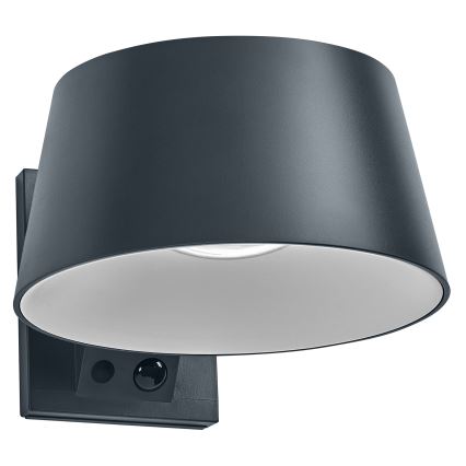 Osram - LED saulės sieninis šviestuvas su jutikliu ENDURA STYLE LED/10,1W/4,2V 2000 mAh IP54 antracitas