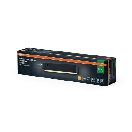 Osram - LED saulės sieninis šviestuvas su jutikliu ENDURA STYLE LED/12,4W/4,2V 2000 mAh IP54 antracitas