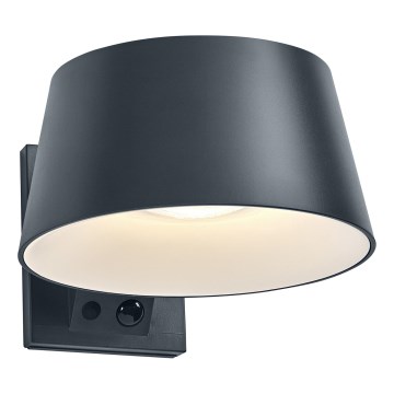 Osram - LED saulės sieninis šviestuvas su jutikliu ENDURA STYLE LED/10,1W/4,2V 2000 mAh IP54 antracitas