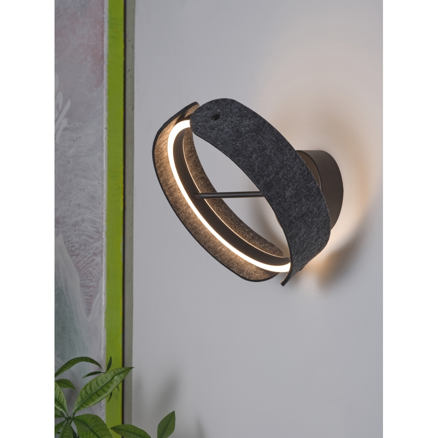 Osram - LED sieninis šviestuvas DECOR CURVE LED/20W/230V pilkas