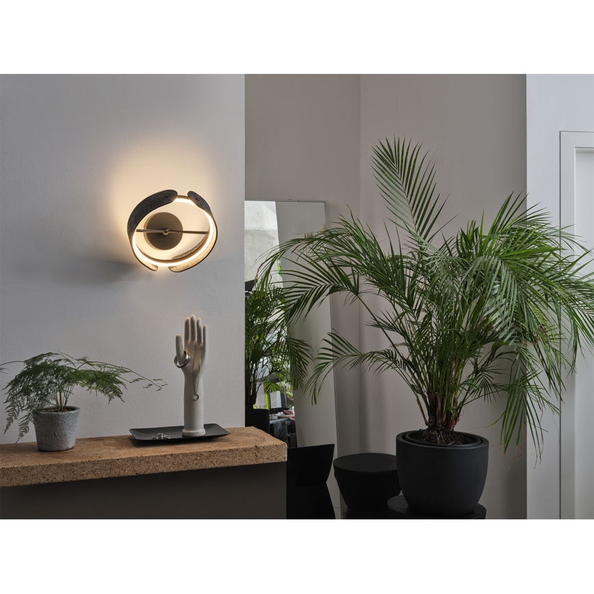 Osram - LED sieninis šviestuvas DECOR CURVE LED/20W/230V pilkas