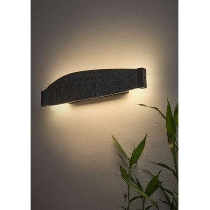 Osram - LED sieninis šviestuvas DECOR FLAT LED/13W/230V pilkas