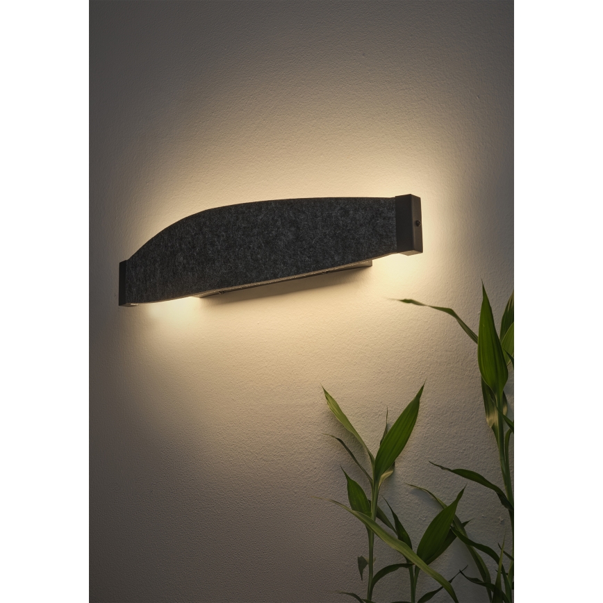 Osram - LED sieninis šviestuvas DECOR FLAT LED/13W/230V pilkas