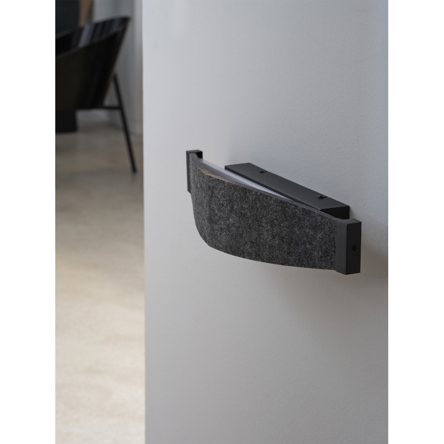 Osram - LED sieninis šviestuvas DECOR FLAT LED/13W/230V pilkas